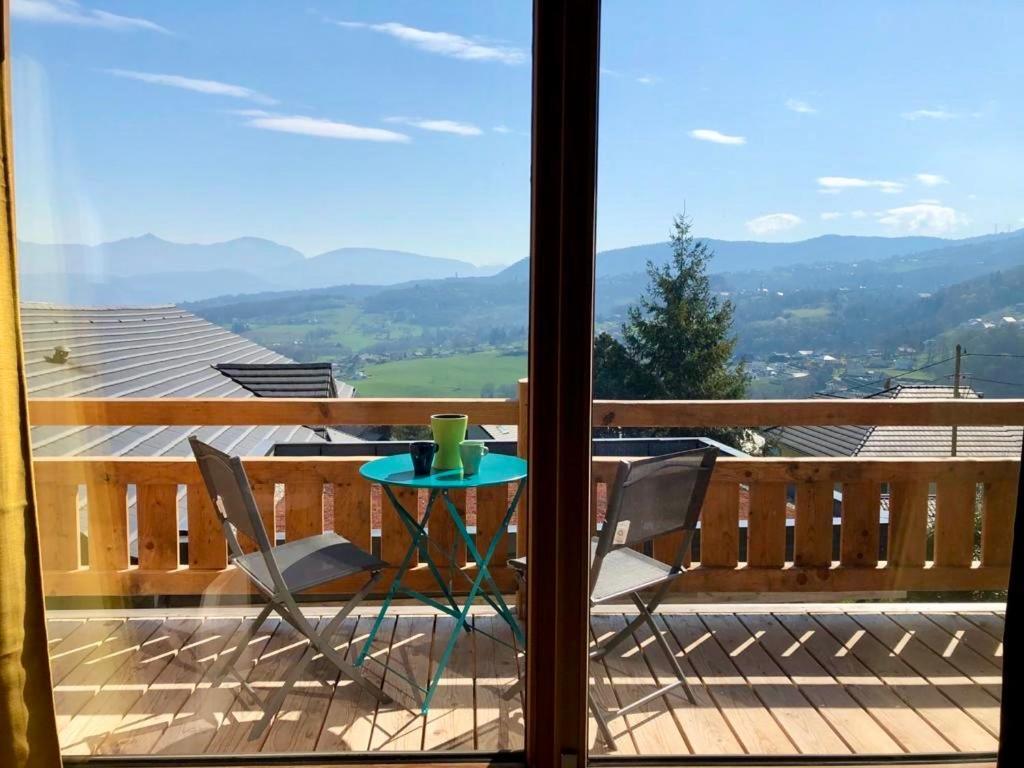 Appart 1. 50m2, 4 à 5 pers. dans Chalet de charme Vimines Exterior foto